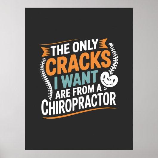 Spinal Alignment and Posture Recovery Poster (Vorne)