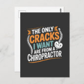 Spinal Alignment and Posture Recovery Postkarte (Vorne/Hinten)