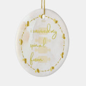 Spinal Fusion Christmas Ornament (Rechts)