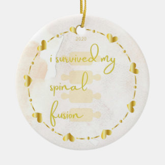 Spinal Fusion Christmas Ornament