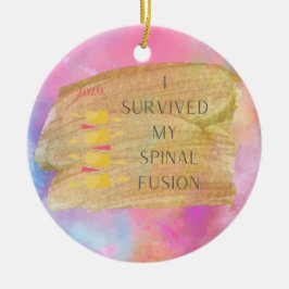 Spinal Fusion Memento Christmas Ornament