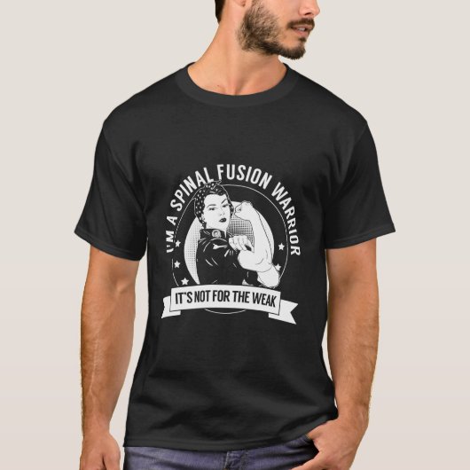 Spinal Fusion Warrior Nftw Hoodie T-Shirt (Vorderseite)
