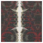 Spinal Paisley Fraktal Pattern Goth Print Stoff (Nahaufnahme)