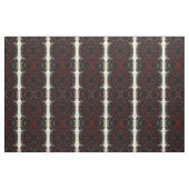 Spinal Paisley Fraktal Pattern Goth Print Stoff (Fat Quarter (45,7 x 55,9 cm))