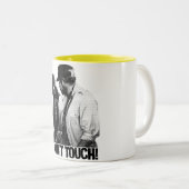 SPINAL STACH "TOUCH NICHT!" MOVIE QUOTE ZWEIFARBIGE TASSE (VorderseiteRechts)