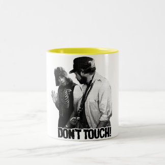 SPINAL STACH "TOUCH NICHT!" MOVIE QUOTE ZWEIFARBIGE TASSE