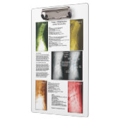 Spinale Degeneration Chiropraktische Zwischenablag Klemmbrett (Links)