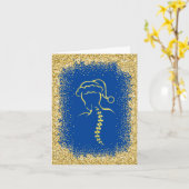 Spinale Spinale Kontur Karte (Gelbe Blume)