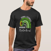 Spinale Stenosis Bewusstsein T-Shirt (Vorderseite)