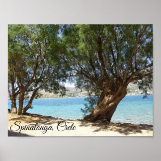 Spinalonga, Kreta Poster