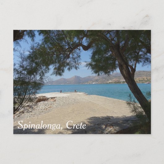 Spinalonga, Kreta Postkarte (Vorderseite)