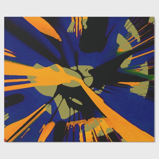 Spinart Wiederbelebung Geschenkpapier (Flach)