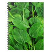 Spinat Notizblock (Vorderseite)