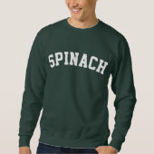 Spinat Sweatshirt (Vorderseite)