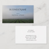 Spinats-Feld-Bewässerung Visitenkarte (Vorne/Hinten)