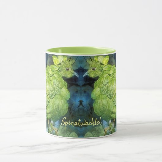 Spinatwachtel Tasse (Zentrum)