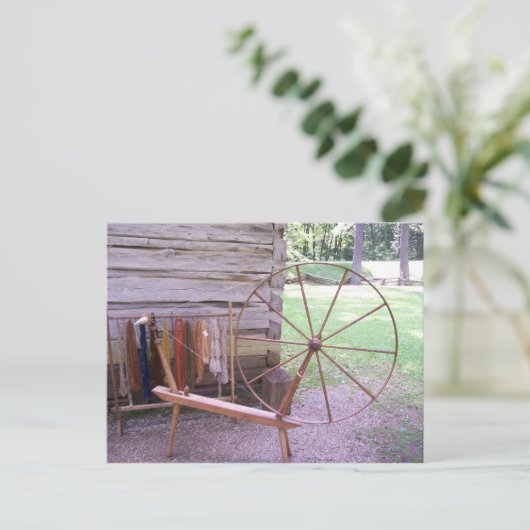 Spindellader Postkarte (Stehend Vorderseite)