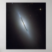 Spindle Galaxy NGC 5866 Messier 102 Poster (Vorne)