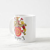Spindler Familienwappen Kaffeetasse (Vorderseite Links)