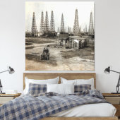 Spindletop Oil field - Texas 1902 Leinwanddruck (Insitu (Schlafzimmer))