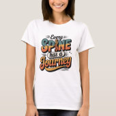 Spine Care Journey and Body Alignment T-Shirt (Vorderseite)