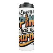 Spine Care Journey and Body Alignment Thermosbecher (Vorderseite)