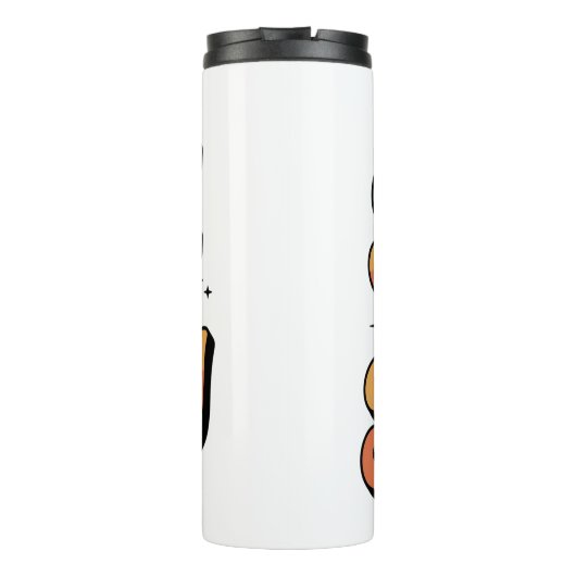 Spine Care Journey and Body Alignment Thermosbecher (Rückseite)