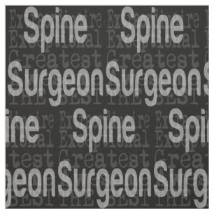 Spine Chirurg Extraordinaire Stoff