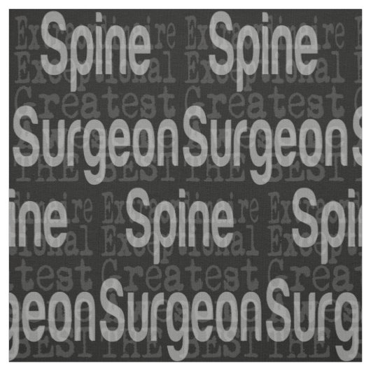 Spine Chirurg Extraordinaire Stoff (Muster)