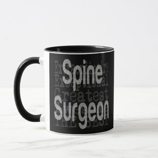 Spine Chirurg Extraordinaire Tasse (Links)