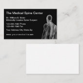 Spine Doctor Medical Theme Visitenkarte (Vorne/Hinten)