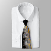 Spine_fractal Krawatte (Gebunden)