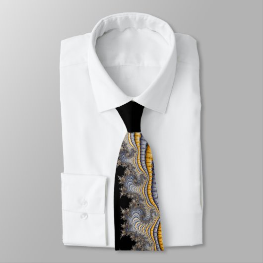 Spine_fractal Krawatte (Gebunden)