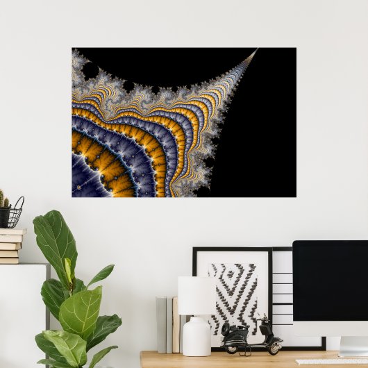 Spine_Fraktal Poster (Heimbüro)