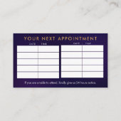 Spine Health - Chiropraktische ErnennungBusines Visitenkarte (Rückseite)