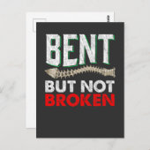 Spine Sideways kurven ein sonniges medizinisches B Postkarte (Vorne/Hinten)