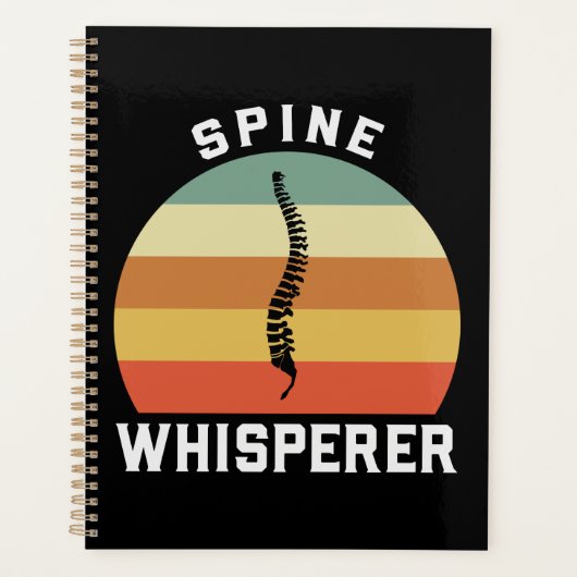 Spine Whisperer Planner Chiropraktor Planer (Vorderseite)