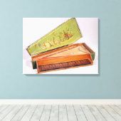 Spinet, 1746 leinwanddruck (Insitu (Holzboden))