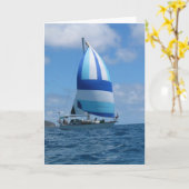 Spinnaker Card Karte (Gelbe Blume)