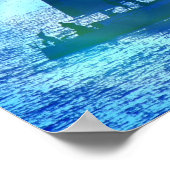 Spinnaker Racing Sailboat Poster (Ecke)