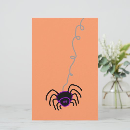 Spinne Briefpapier (Stehend Vorderseite)