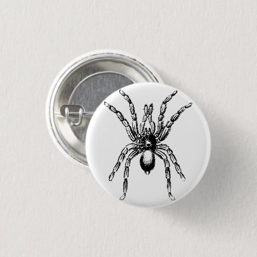 Spinne Button (Vorne & Hinten)