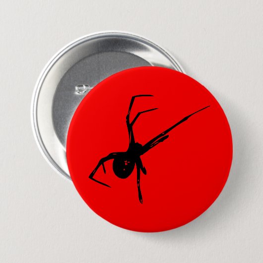 Spinne Button (Vorne & Hinten)