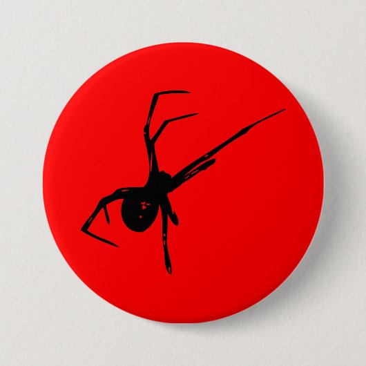 Spinne Button (Vorderseite)