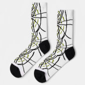 Spinne cool Halloween  Socken (Linkes Detail)