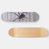 Spinne der schwarzen Witwe Skateboard (Horizontal)