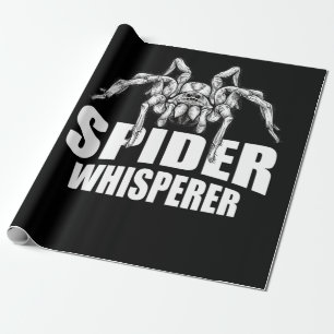 Spinne-Flüsterer Halloween Vogelspinne Geschenk Geschenkpapier