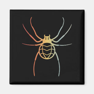 Spinne-Flüsterer Lustige Tarantel Vintage-Hallowee Magnet