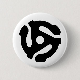 Spinne für den Vinyl-Adapter mit 7 Zoll, 45 U/min Button