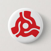 Spinne für den Vinyl-Adapter mit 7 Zoll, 45 U/min Button (Vorderseite)